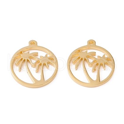 201 Stainless Steel Pendants STAS-F231-040G-1