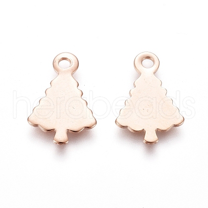 201 Stainless Steel Charms STAS-E484-11RG-1