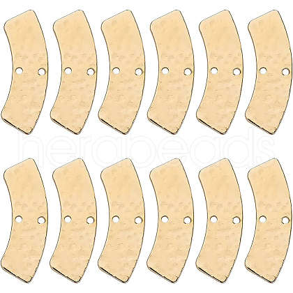 BENECREAT 22Pcs Brass Connector Charms KK-BC0008-17-1