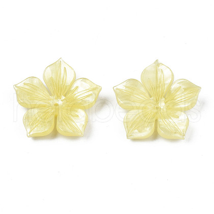 Opaque Acrylic Beads SACR-S273-33B-1