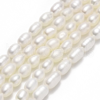 Natural Cultured Freshwater Pearl Beads Strands PEAR-J006-09B-1
