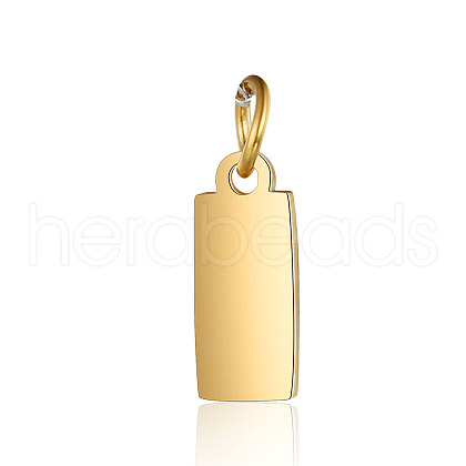 Ion Plating(IP) 304 Stainless Steel Pendants STAS-I311-31A-G-1