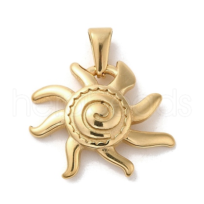 PVD Vacuum Plating 304 Stainless Steel Pendants STAS-B053-26G-1