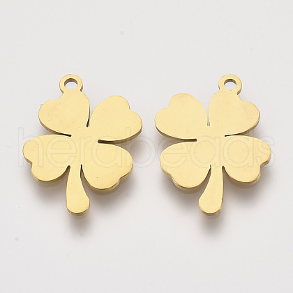 201 Stainless Steel Pendants STAS-S110-050G-1