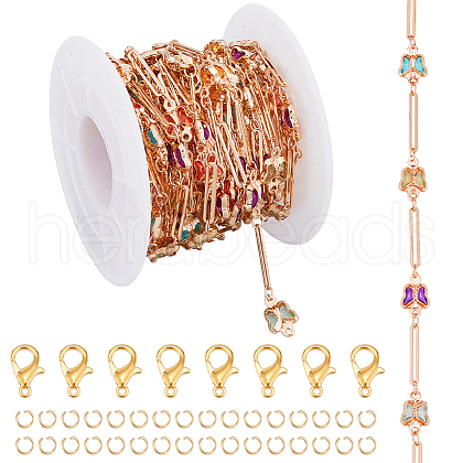   DIY Chain Bracelet Necklace Making Kit DIY-PH0017-38A-1