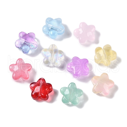 Baking Paint Glass Beads X1-GLAA-S202-10-1