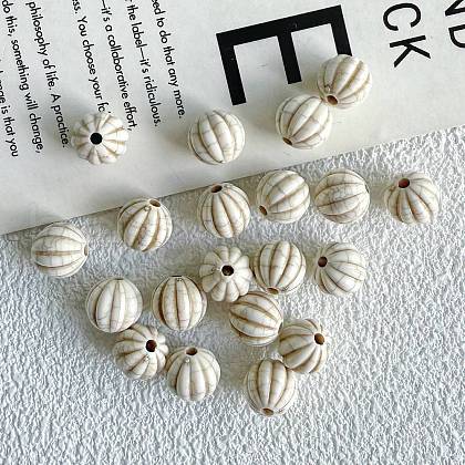 Synthetic Howlite Beads G-V001-001G-1