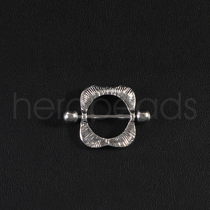 316L Surgical Stainless Steel Nipple Rings FS-WGB766E-04-1