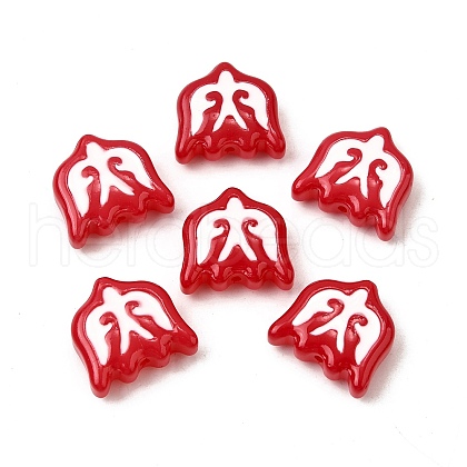 Handmade Lampwork Enamel Beads LAMP-S079-13C-1