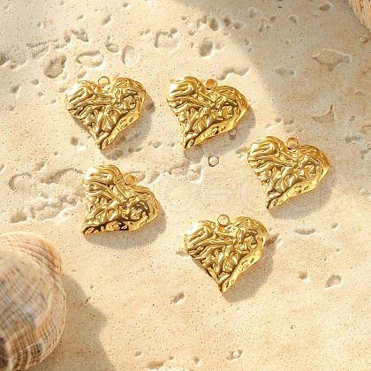 304 Stainless Steel Pendants STAS-M116-38G-1