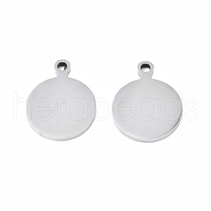 Non-Tarnish 201 Stainless Steel Pendants STAS-N095-078-1