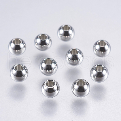 304 Stainless Steel Beads X-STAS-K170-01A-1