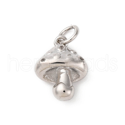 Brass Pave Cubic Zirconia Charms KK-Q098-24P-1