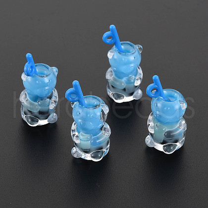 Resin Pendants RESI-T052-01C-1