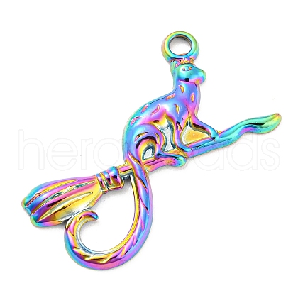 304 Stainless Steel Pendants STAS-I202-16RC-1