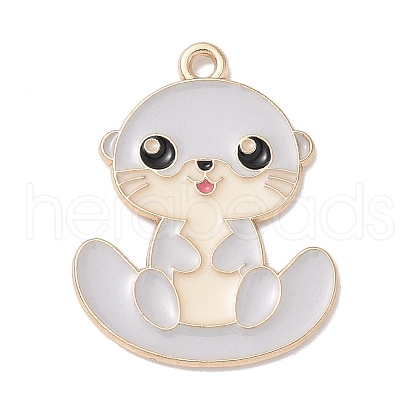 Alloy Enamel Pendants ENAM-C027-01D-02-1