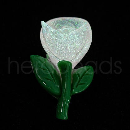 Luminous Resin Cabochons RESI-E047-01E-1