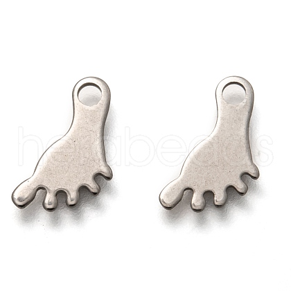 Non-Tarnish 201 Stainless Steel Charms STAS-C017-08P-1