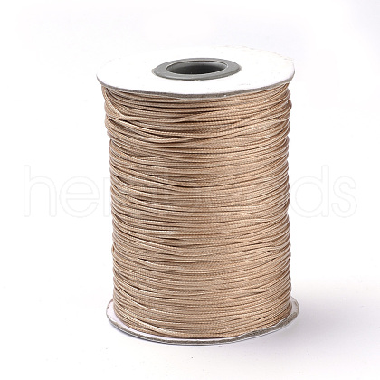 Braided Korean Waxed Polyester Cords YC-T002-1.0mm-141-1