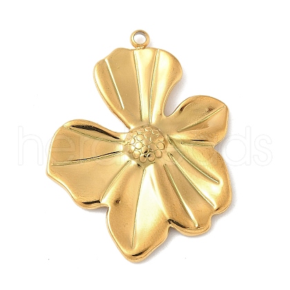 304 Stainless Steel Pendants STAS-L293-09F-G-1