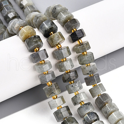 Natural Labradorite Beads Strands G-T140-34-1