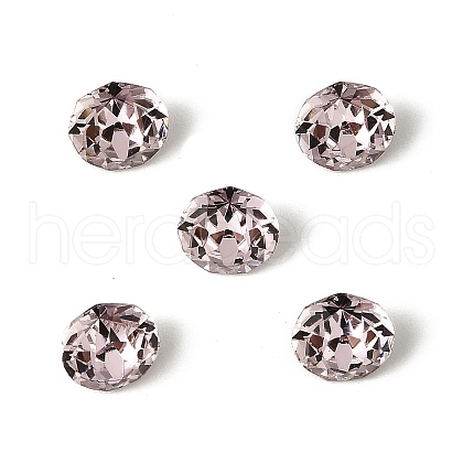 Glass Rhinestone Cabochons GLAA-A018-6mm-223-1
