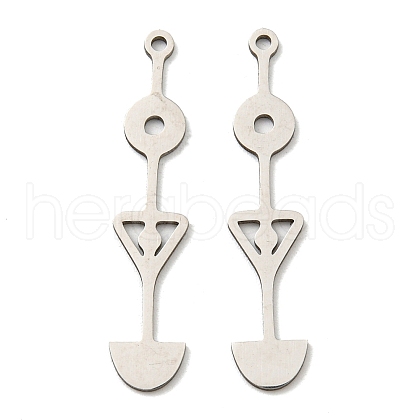Non-Tarnish 201 Stainless Steel Pendants STAS-M318-31P-1