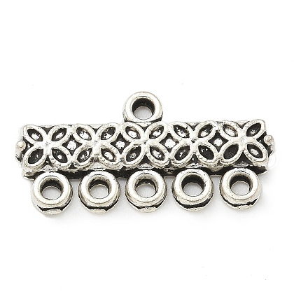 Tibetan Style Alloy Chandelier Componement Links TIBE-P003-11AS-1