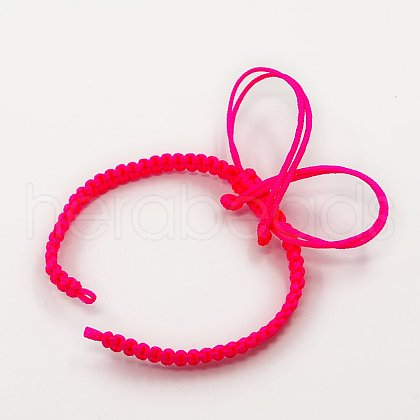 Braided Nylon Cord for DIY Bracelet Making AJEW-M001-09-1