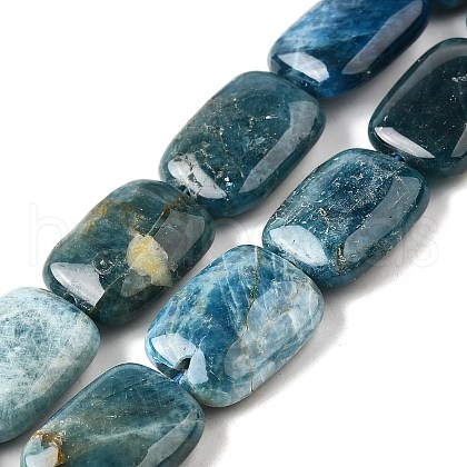 Natural Apatite Beads Strands G-Q026-B01-03-1