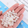 Transparent Crackle Acrylic Beads MACR-S373-66-L06-6
