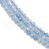 Natural Aquamarine Beads Strands G-RM250101-B32-3