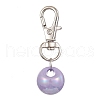 Plating Iridescent Acrylic Beads Pendant Decoration HJEW-JM01227-2