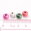 Round Natural Wood Beads X-WOOD-Q017-8mm-M-WH-4