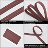 Gorgecraft 20 Yards Polyester Non-Slip Silicone Gripper Band OCOR-GF0003-94A-6
