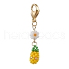 5Pcs Glass Seed Beaded Fruits Pendant Decorations HJEW-MZ00151-3