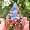 Orgonite Pyramid Resin Energy Generators PW-WG7389F-01-1