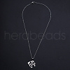 Non-Tarnish 201 Stainless Steel Pendants Necklaces NJEW-S105-JN669-45-1-2