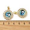 Real 18K Gold Plated Brass Pendants KK-L209-008G-03-3
