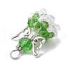 Glass Pendants PALLOY-MZ00665-04-4