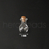 Mini High Borosilicate Glass Bottle Bead Containers BOTT-PW0001-261K-1