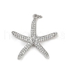 Brass Micro Pave Cubic Zirconia Pendants KK-R230-02P-1