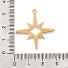 304 Stainless Steel Pendants STAS-S176-25G-3