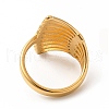 Ion Plating(IP) 304 Stainless Steel Finger Rings for Women Men RJEW-C049-25A-G-3