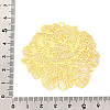 Brass Filigree Big Pendants KKC-T003-14G-3