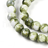 Baking Painted Glass Beads Strands X-DGLA-N003-6mm-C06-4