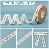 35 Yards BEST WISHES FOR YOU Printed Polyester Grosgrain Ribbon OCOR-WH0091-12B-4