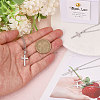 CHGCRAFT 8Pcs Stainless Steel Pendants Necklaces NJEW-CA0001-19P-3
