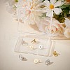 ARRICRAFT 8Pcs 2 Colors Brass Ear Nuts FIND-AR0005-16B-4