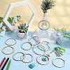 SUNNYCLUE 60Pcs Laser Cut Wood Shapes WOOD-SC0001-79-4